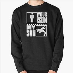 Wrestling Parents Gift - Your Son vs My Son Pullover Sweatshirt
