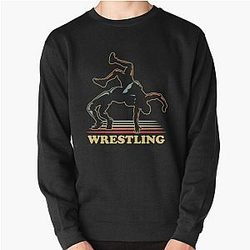 Wrestling competition Pullover Sweatshirt
