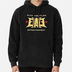 Elite Wrestling Entertainment T-ShirtGolden EWE Elite Elite Wrestling Entertainment Pullover Hoodie