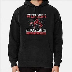 This Sport Pushes Me Funny Wrestling Wrestler Wrestle Pullover Hoodie