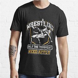 Wrestling Hard Guys Essential T-Shirt