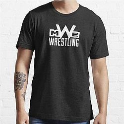 MWE Wrestling (White) Essential T-Shirt