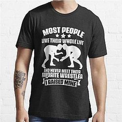 Funny Wrestling Sports Humor For A Freestyle Wrestler Parent Essential T-Shirt