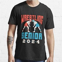 Wrestling Senior 2024 Essential T-Shirt