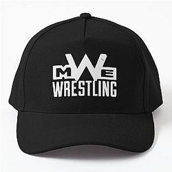 MWE Wrestling (White) Baseball Cap