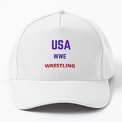 usa wwe wrestling  Baseball Cap