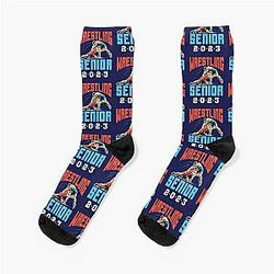 Wrestling Senior 2023 Socks