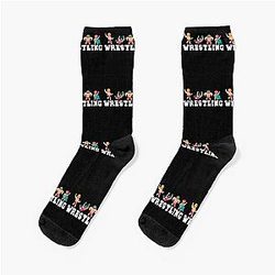 Wrestling Wrestler Fighter Martial Art Socks