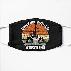 united world wrestling Flat Mask