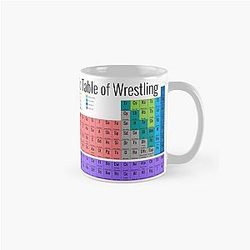 Periodic Table of Wrestling Classic Mug