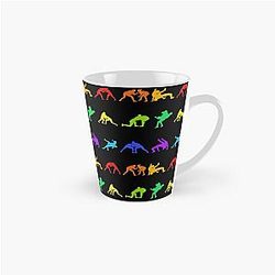 Colorful Wrestling Art Tall Mug