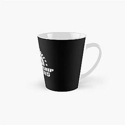 of World Class Championship Wrestling distressed in white Tall Mug