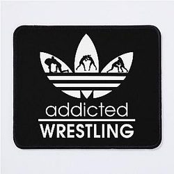 Wrestling addicted Mouse Pad