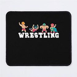 Wrestling Wrestler Fighter Martial Art Mouse Pad