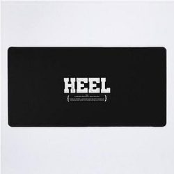 HEEL wrestling vintage style T-shirt Desk Mat