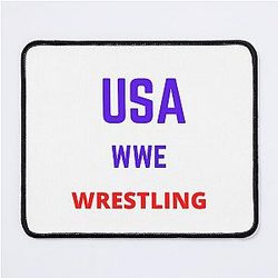 usa wwe wrestling  Mouse Pad