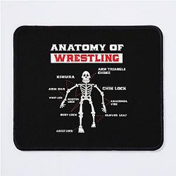 Cool Wrestling Fan Moves Wrestler, Athlete, Wrestle Mouse Pad