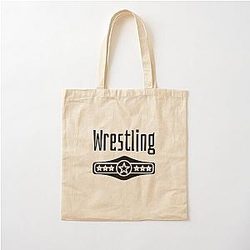 Wrestling Life Cotton Tote Bag