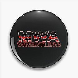 MWA Wrestling Pin