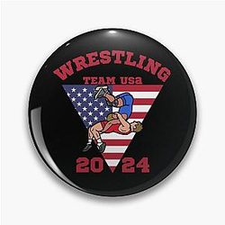 Team USA wrestling  Pin