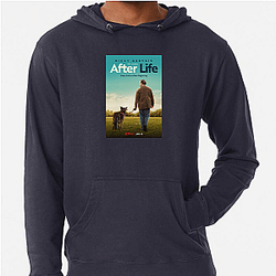 After Life stars Ricky Gervais as Tony Johnson After Life Hoodies