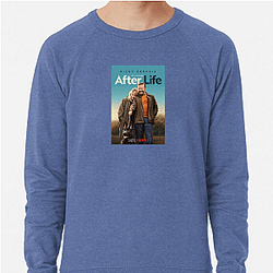 After Life is a black comedy-drama series After Life Sweatshirts