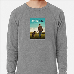 After Life stars Ricky Gervais as Tony Johnson After Life Sweatshirts