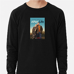 After Life is a black comedy-drama series After Life Sweatshirts