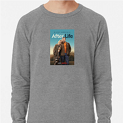 After Life is a black comedy-drama series After Life Sweatshirts