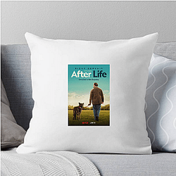 After Life stars Ricky Gervais as Tony Johnson After Life Pillows Cover