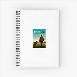 After Life stars Ricky Gervais as Tony Johnson After Life Notebook