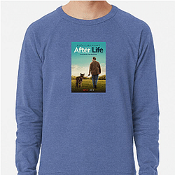 After Life stars Ricky Gervais as Tony Johnson After Life Sweatshirts