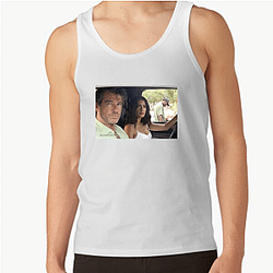 Exotic Setting After The Sunset Tank Tops