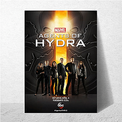 Agents of S.H.I.E.L.D follows a team of agents Agents Of S.h.i.e.l.d. Posters
