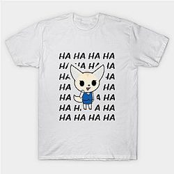 Aggretsuko T-shirts - The laugh of Fenneko T-shirt TP