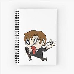 Aggretsuko Notebooks - Aggressive Jaehee Spiral Notebook