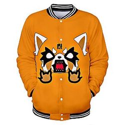 Aggretsuko Jacket - Printed Long Sleeve Jackets