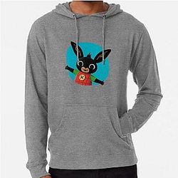 Aggretsuko Hoodies - aggretsuko Lightweight Grey Hoodie