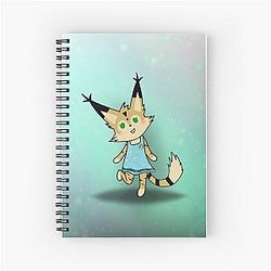 Aggretsuko Notebooks - Yukisuko Spiral Notebook