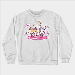 Aggretsuko Sweatshirts - Retsuko and Manaka - Aggretsuko TP2204