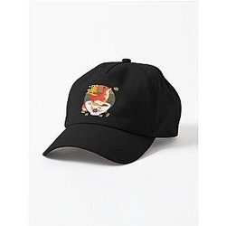 Aggretsuko Hat Cap - FOX LEAVES RAMEN Cap