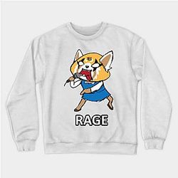 Aggretsuko Sweatshirts - Aggretsuko RAGE TP2204