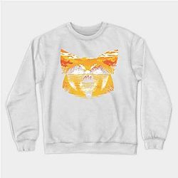 Aggretsuko Sweatshirts - Agressieve Zonsondergang TP2204