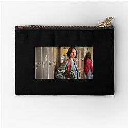 A Good Girl's Guide to Murder stars actress Emma Myers A Good Girl's Guide To Murder Zipper Pouches