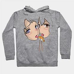 Ahegao Hoodie - Otaku Ahegao Ecchi Etchi Hentai Lewd Great Gift Idea