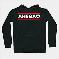Ahegao Hoodie - Ahegao Hentai Waifu Material Weeb Stuff Gift