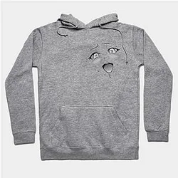 Ahegao Hoodie - Ahegao (small and back)