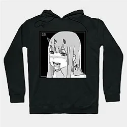 Ahegao Hoodie - zero two Ahegao
