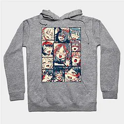 Ahegao Hoodie - Ahegao Back