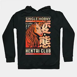 Ahegao Hoodie - Unicorn Hentai Club